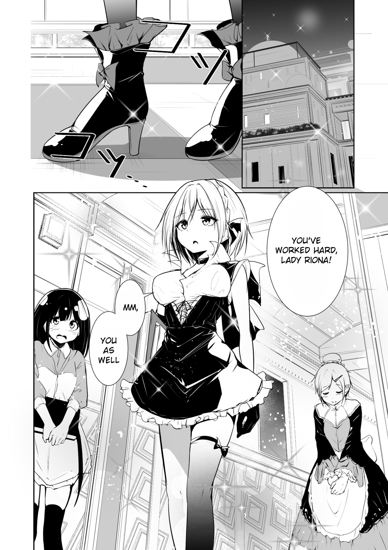 Hentai Manga Comic-Good Morning from a Goddess 2-Read-4